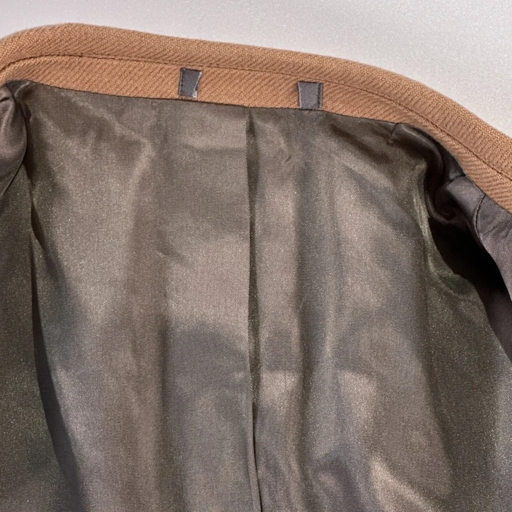 Oscar De La Renta Men’s 100% Wool Sport Coat Camel 43R
